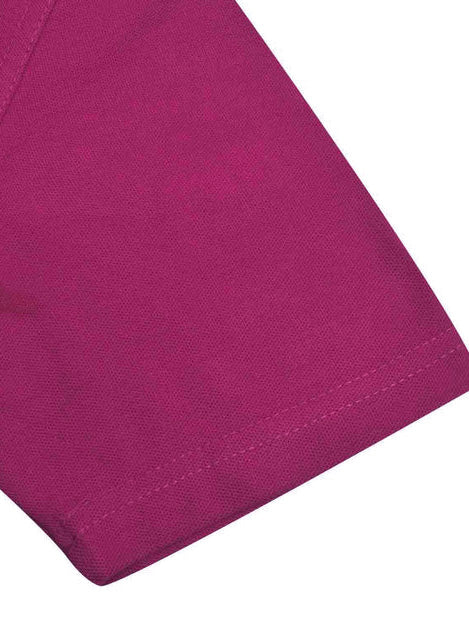 Drift King Summer Polo Shirt For Men-Magenta With Navy-BR13138