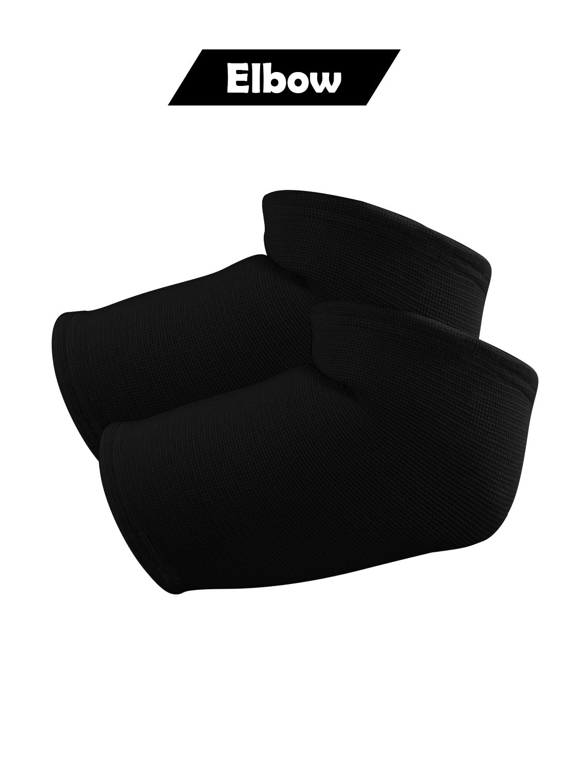 Elbow Protection Workout Pair Pads-Black-LV452