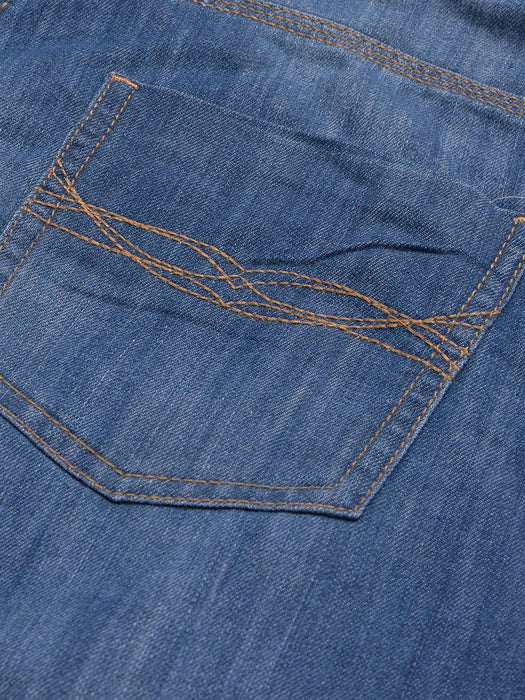 F&F Jeans For Ladies-Blue Faded-BR13581