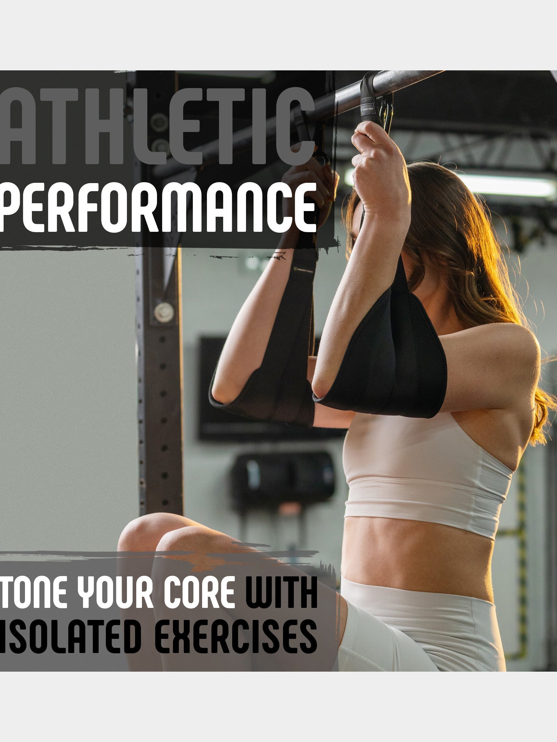 Fitness Ab Straps Workout Equipment for Men & Women-LV437