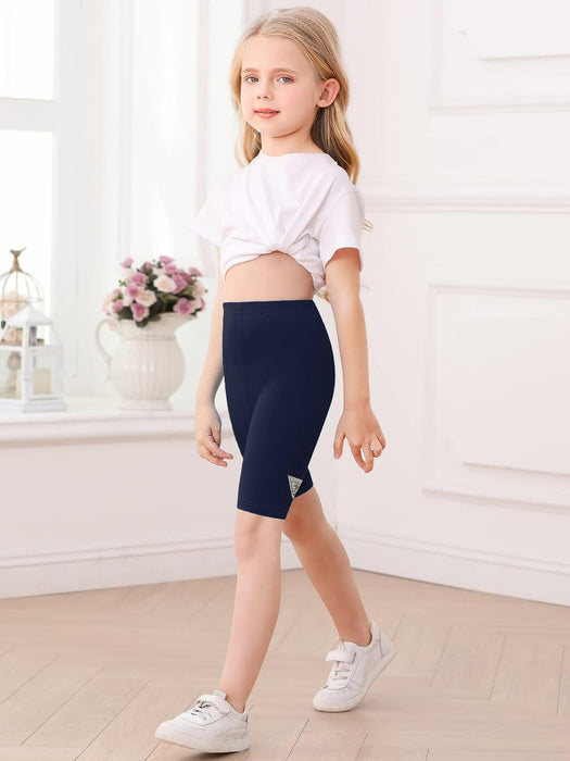 Guess Stylish Legging Short For Girls-Navy-BR13729