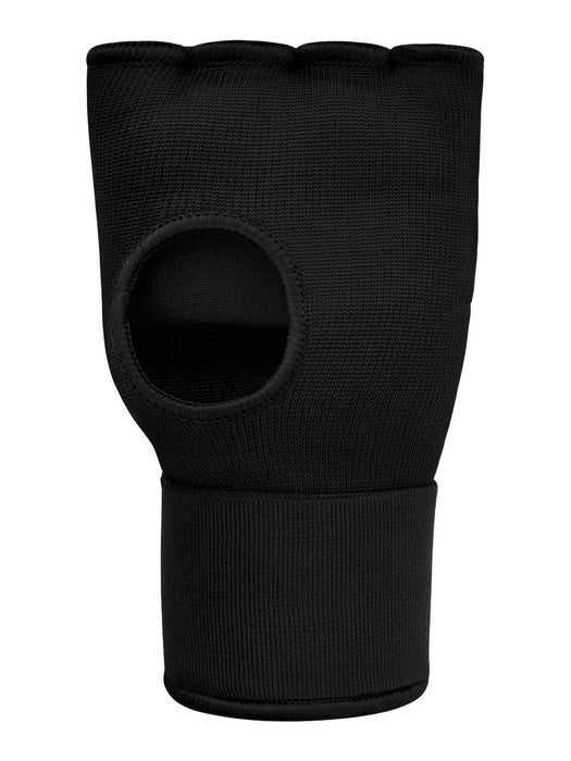 Half Finger Boxing Hand Gel Gloves-Black-LV443