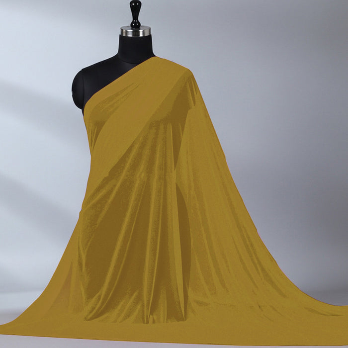 Imported Net Dupatta-Blaze Yellow