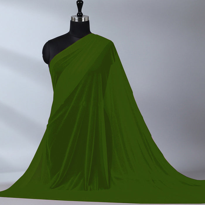 Imported Net Dupatta-Forest Green