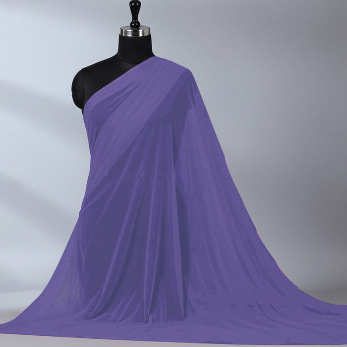 Imported Net Dupatta-Lime Purple