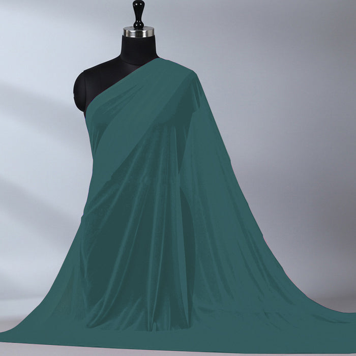 Imported Net Dupatta-Ocean Blue