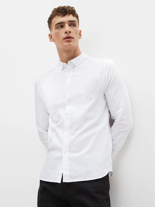 JAMCLO Premium Casual Shirt For Men-White-BR15706