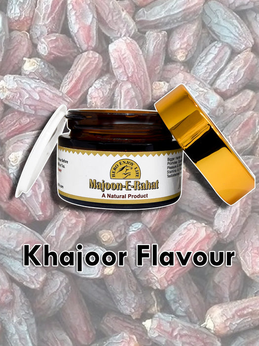 Hero Enjoy Life Majoon-e-Rahat (Khajoor Flavour) Natural & Organic Majoon For Health-LV394