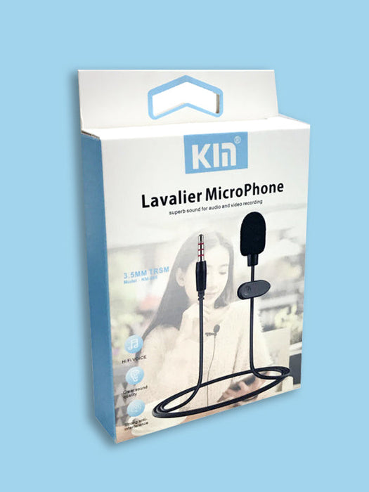 Kin Lavalier Clip-On Collar Microphone For PC-BE1897/BR140048