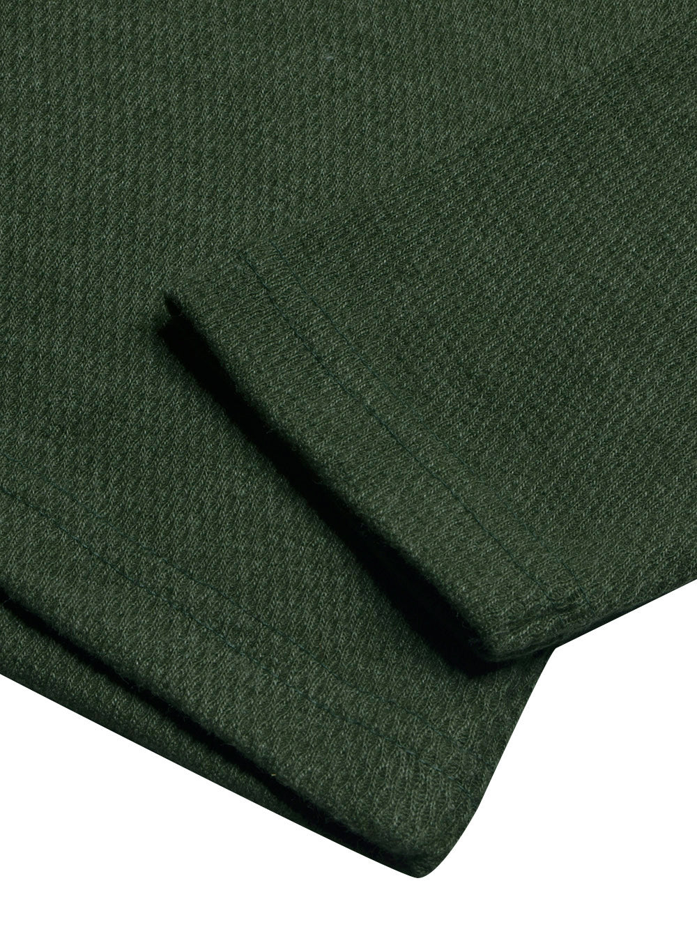 LV Crew Neck Long Sleeve Thermal Tee Shirt For Kids-Grey with Maroon & Dark Green-BR13218