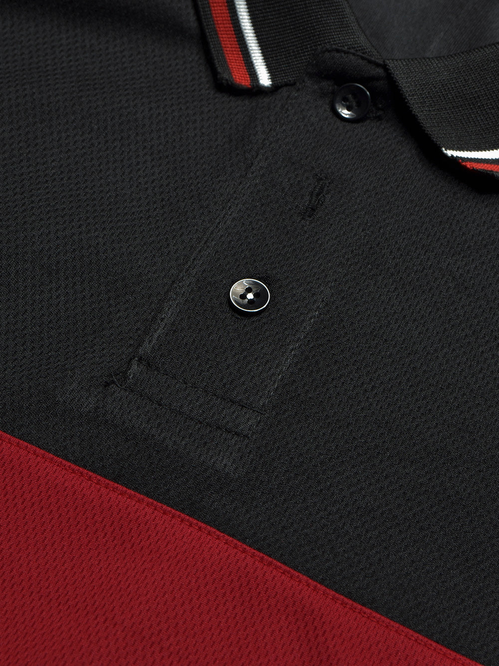 Summer Dry Fit Polo Shirt For Men-Black-BE1342/Rt022