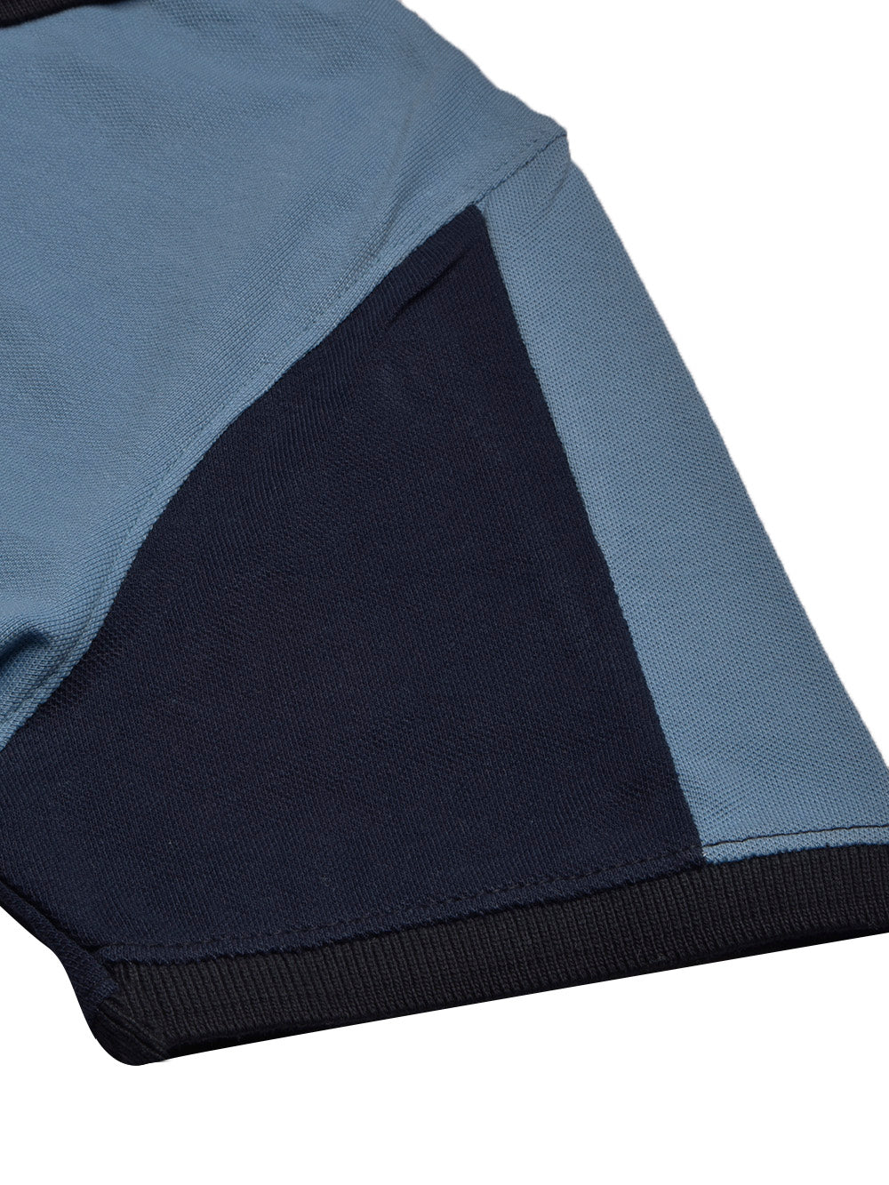 Summer Polo Shirt For Men-Bond Blue & Dark Navy-BR13088
