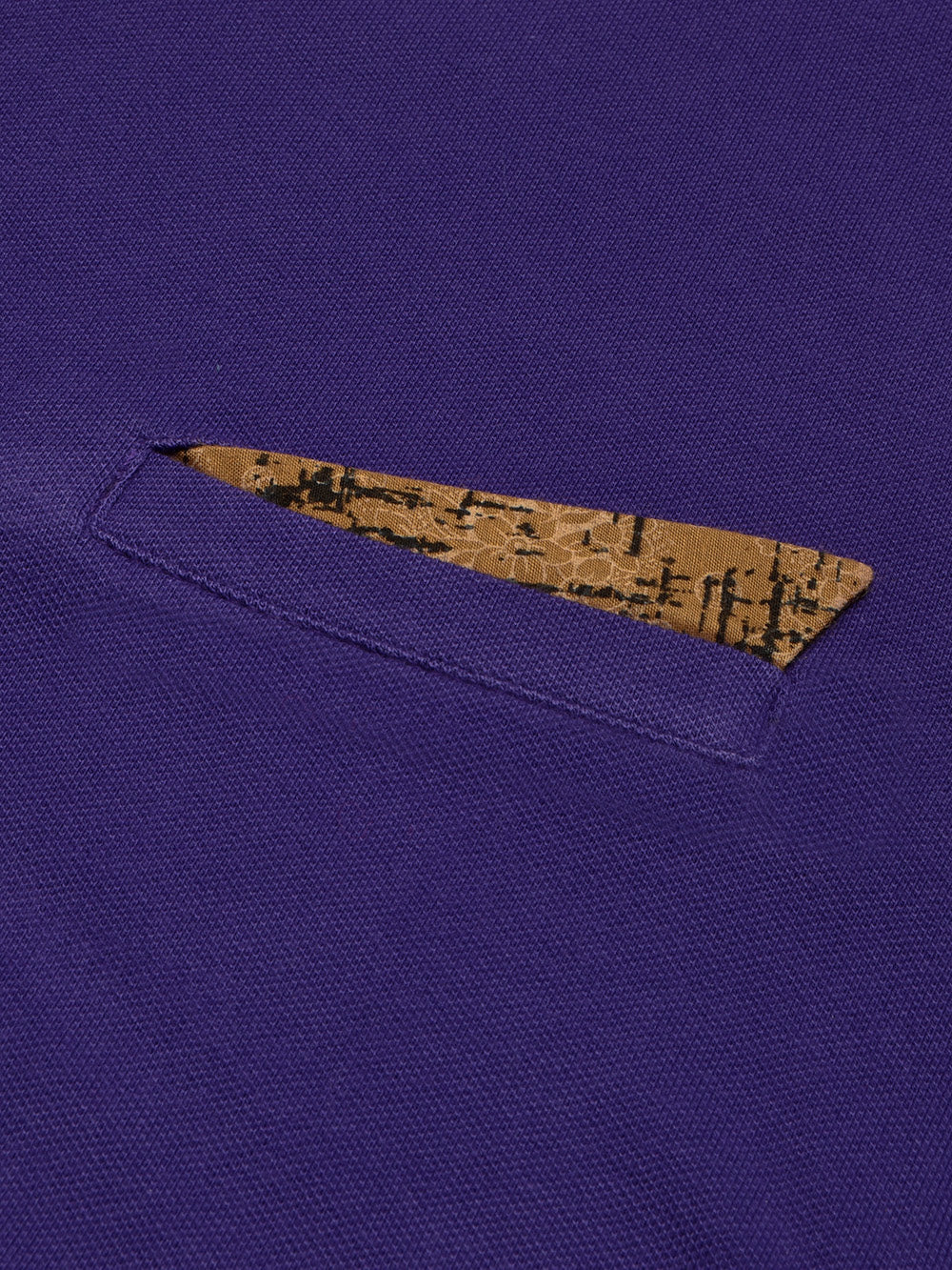 Summer Polo Shirt For Men-Purple & Navy-BR13042