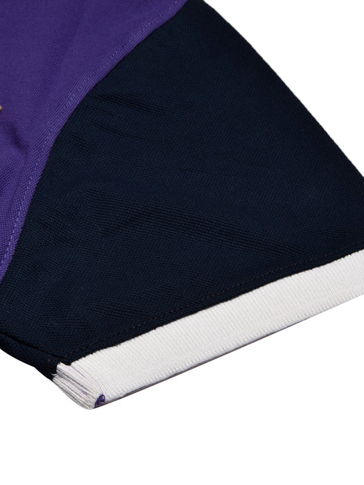 LV Summer Polo Shirt For Men-Purple & Navy-BR13042
