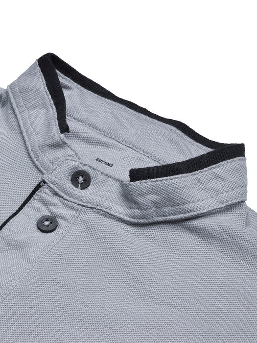 LV Summer Polo Shirt For Men-Slate Grey-BR12995