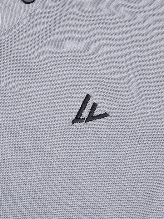 LV Summer Polo Shirt For Men-Slate Grey-BR12995