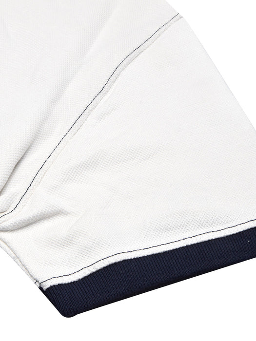 LV Summer Polo Shirt For Men-White-BR12996