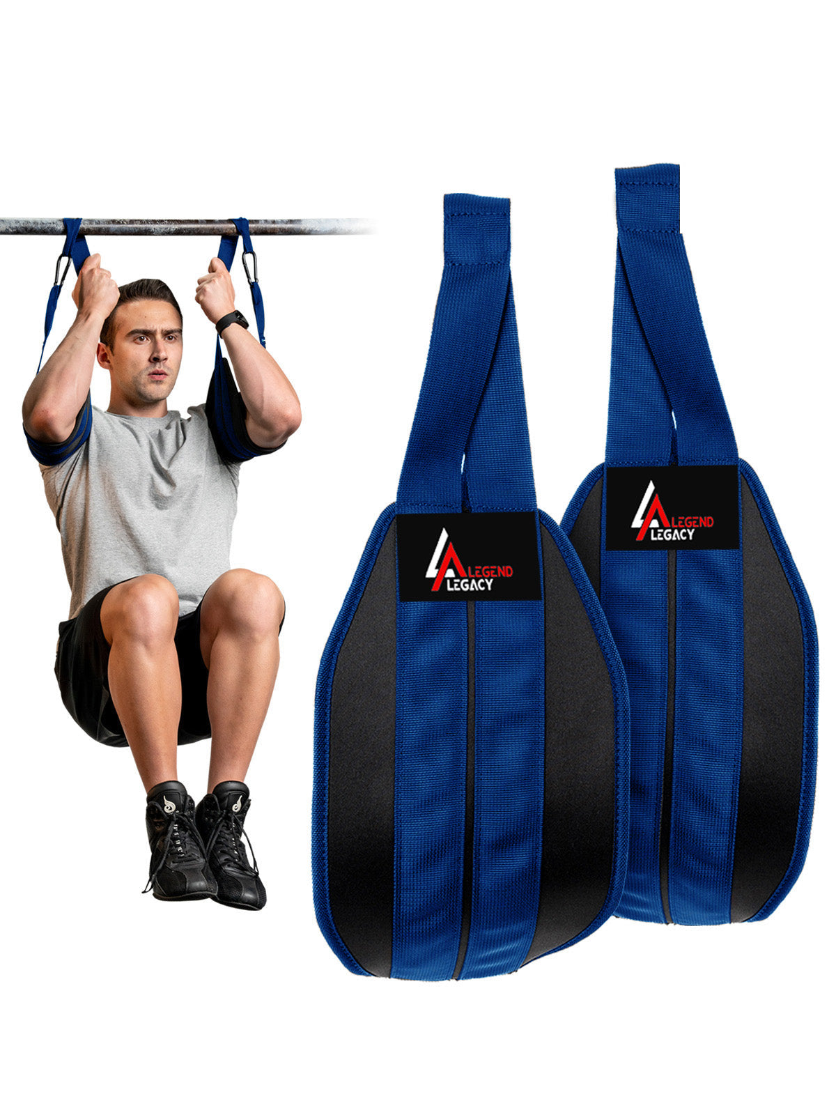 Legend Legacy Fitness Ab Straps Workout Equipment for Men & Women-LV438