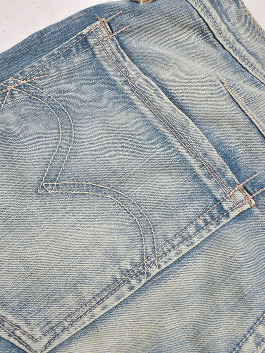 Levi's Jeans Short For Men-Blue Faded-BR13523