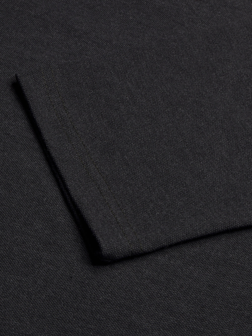 Louis Vicaci P.Q Long Sleeve Henley Shirt For Men-Charcoal Melange-BR13202