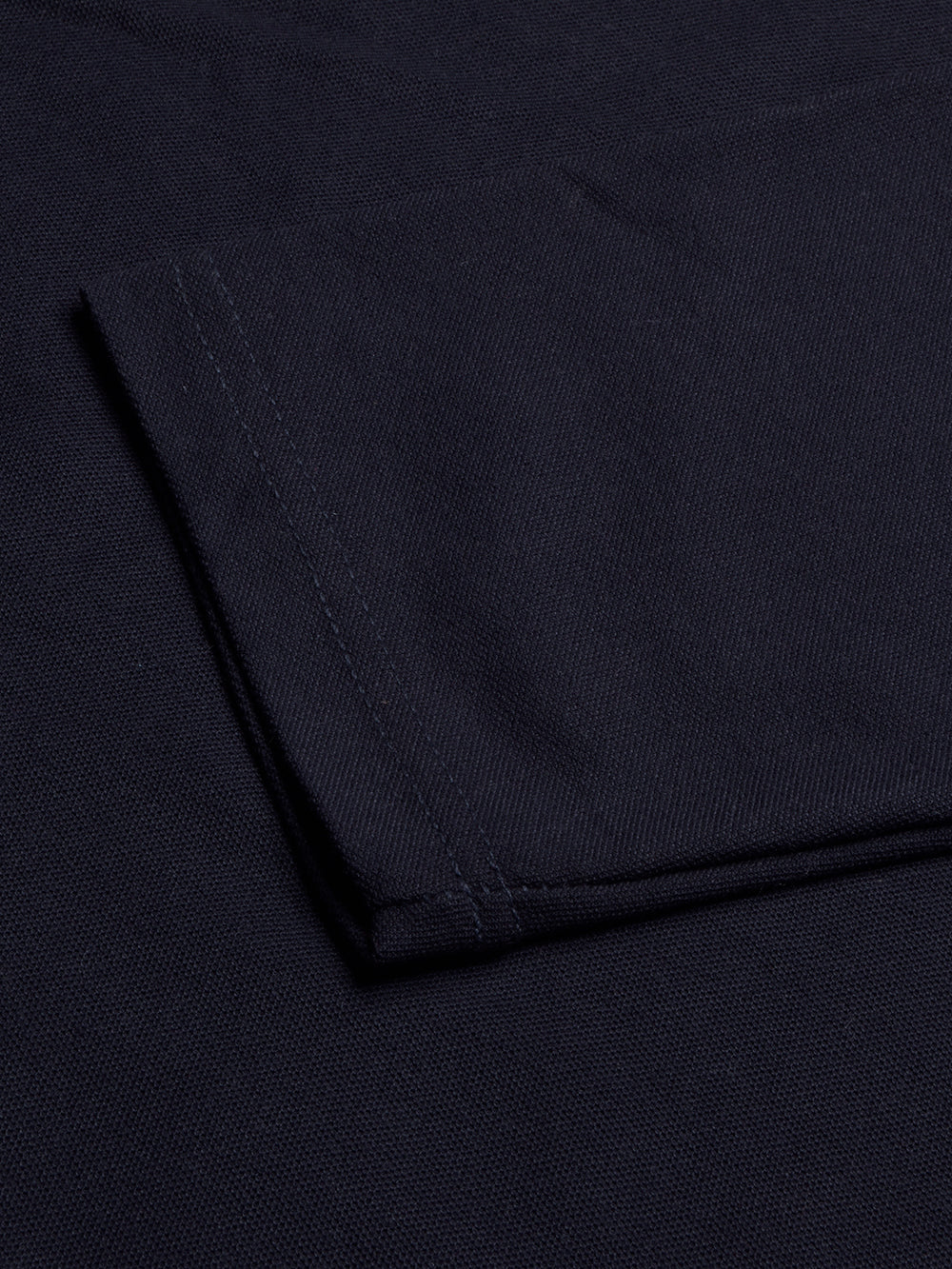 Louis Vicaci P.Q Long Sleeve Henley Shirt For Men-Mid Navy with Yellow-BR13203