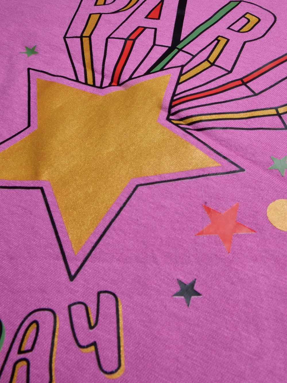 Louis Vicaci Single Jersey Tee Shirt For Kids-Magenta-BR13082