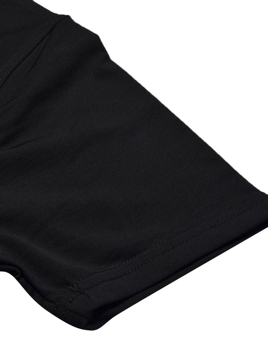 Louis Vicaci Summer T Shirt For Men-Black-BR13199