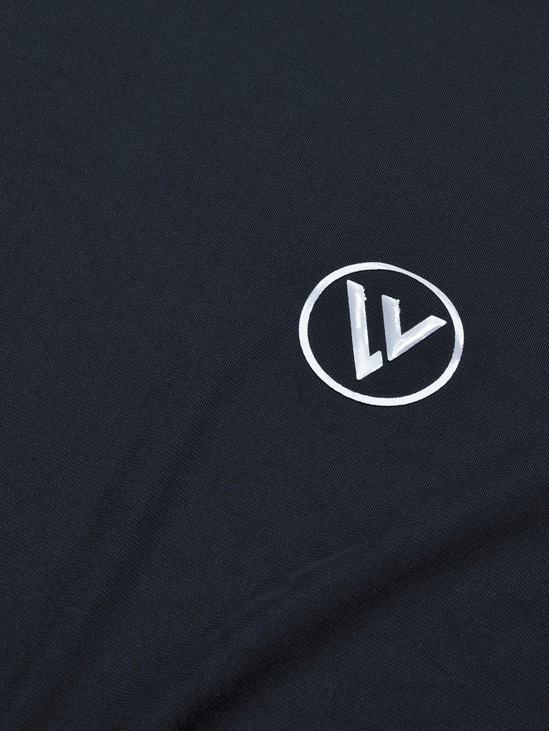 Louis Vicaci 4 Side Lycra Summer T Shirt For Men-Dark Navy-BR13240