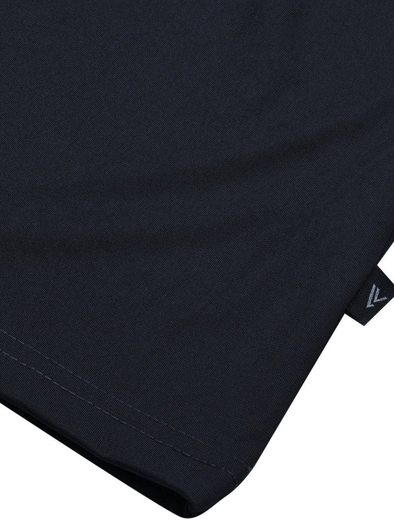 Louis Vicaci 4 Side Lycra Summer T Shirt For Men-Dark Navy-BR13240