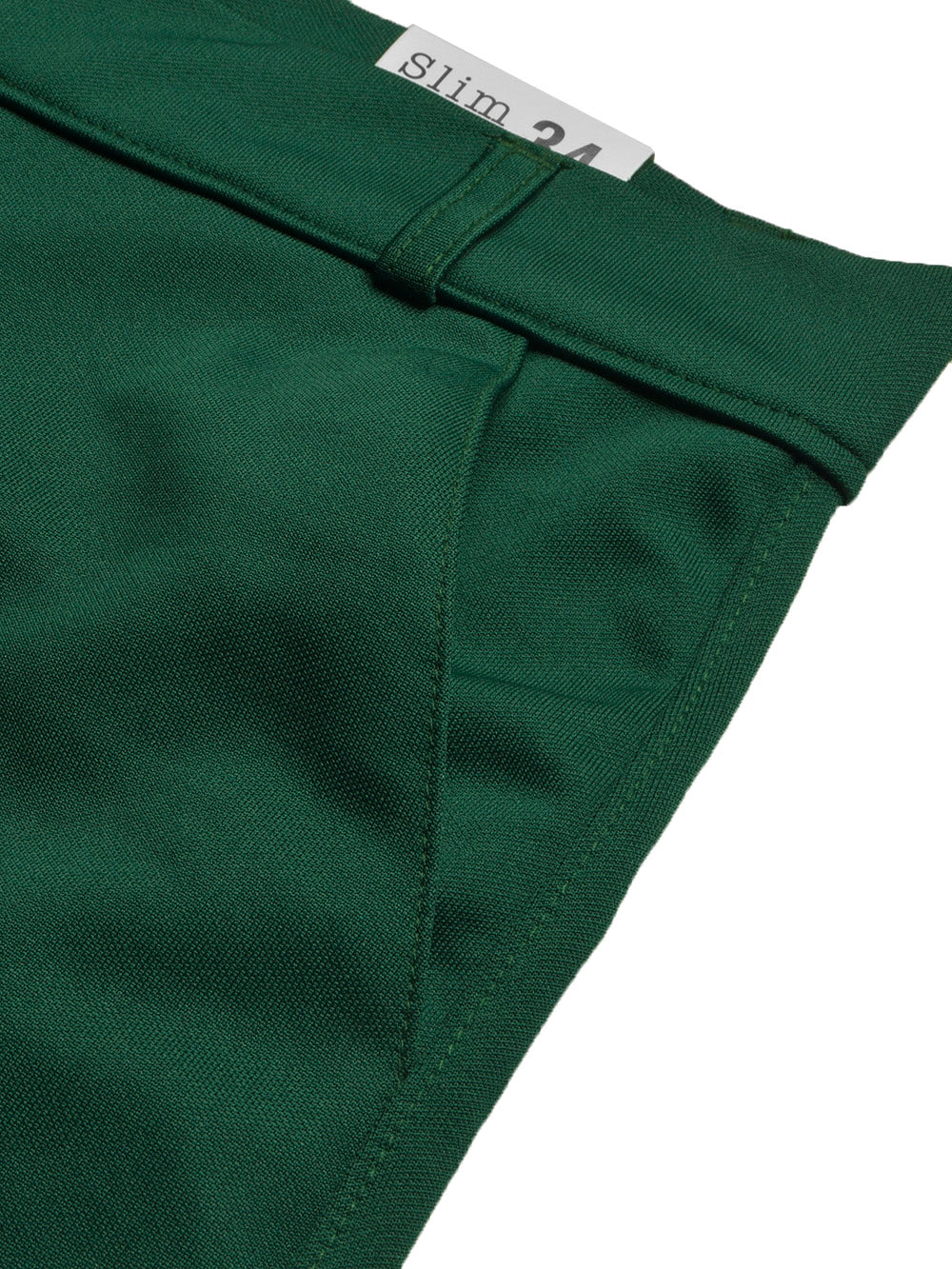 Louis Vicaci Interlock Stretchy Slim Fit Pent For Men-Dark Green-BR13259