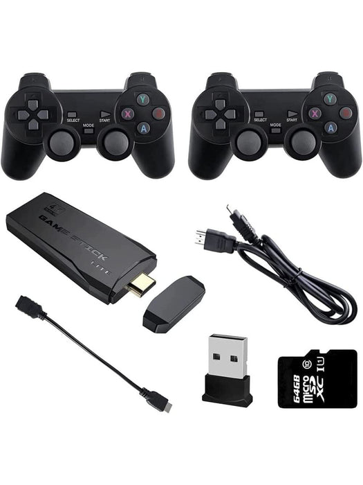 M8 HDMI Game Stick Lite Console 2.4G Wireless Controllers 4K Video Game Retro Box-BR14236