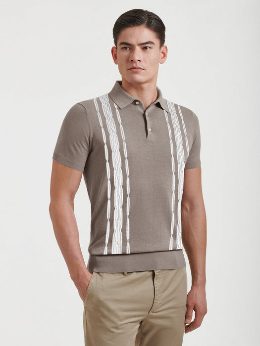 Full Fashion Short Sleeve Sweater For Men-Skin With Print-AZ18