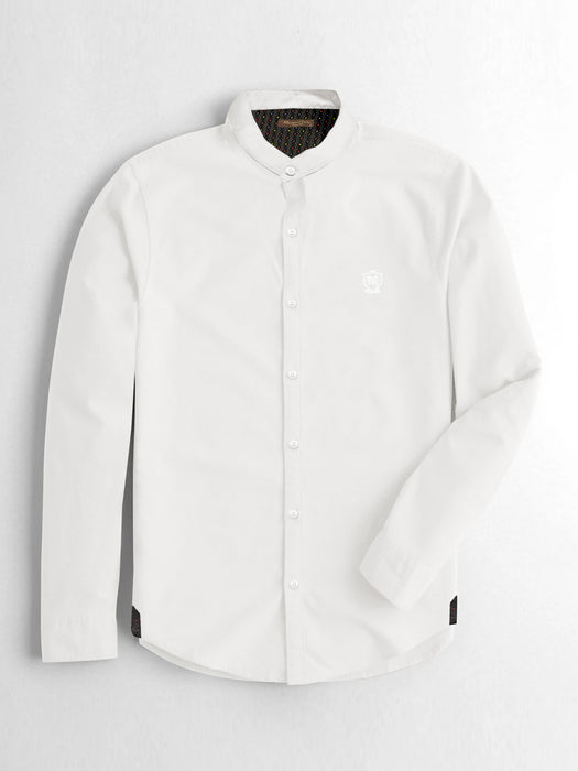 MD Premium Casual Shirt For Men-White-BR13659