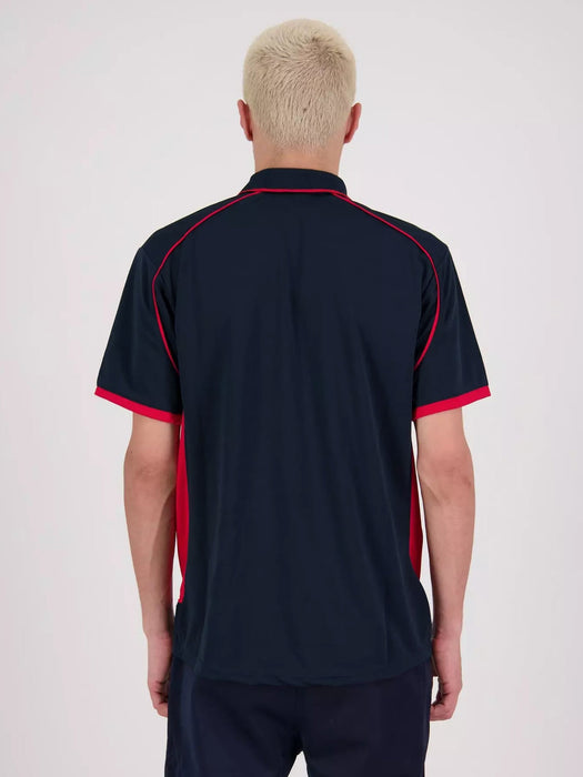 MPP Cloke Active Wear Polo Shirt For Men-Navy & Red-BR13599