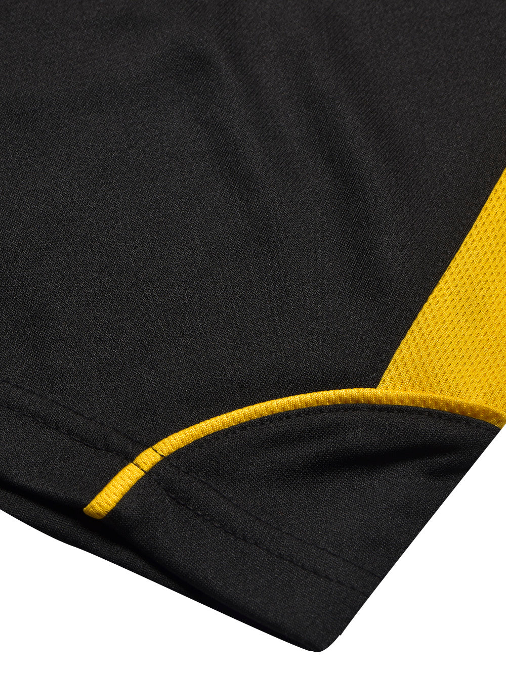 MPS Cloke Sleeveless Active Wear T Shirt For Men-Black & Yellow-BR13595