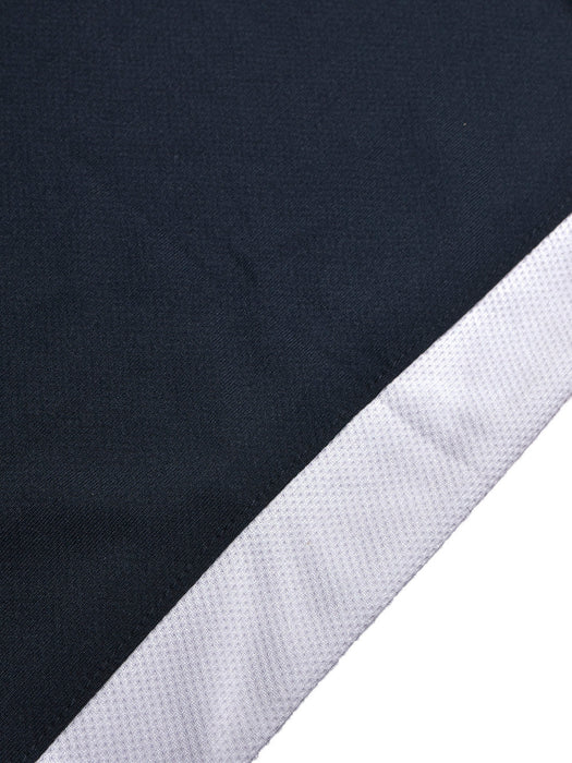 MPS Cloke Sleeveless Active Wear T Shirt For Men-Navy & White-BR13598