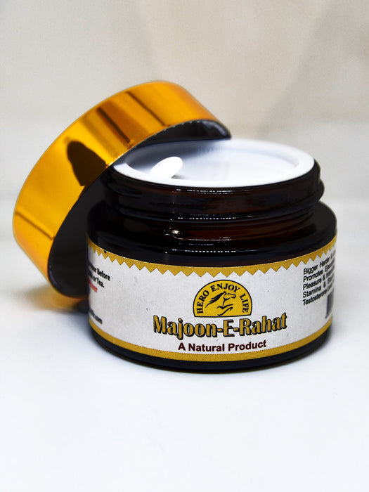 Hero Enjoy Life Majoon-e-Rahat (Khajoor Flavour) Natural & Organic Majoon For Health-LV394