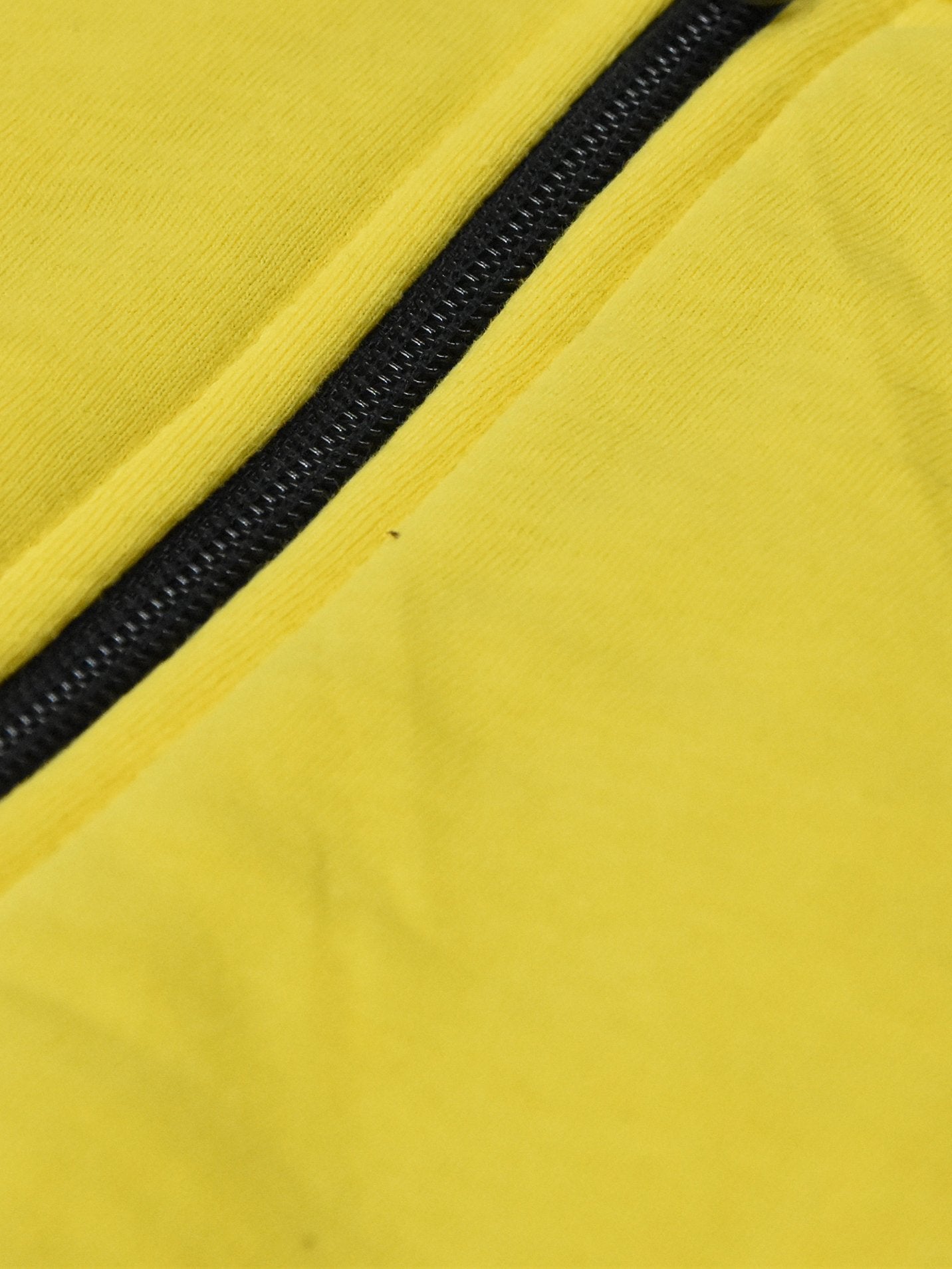 Mango Stylish Inner Fur Zipper Hoodie For Kids-Dark Navy With Yellow-BR952