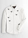Massimo Dutti Premium Casual Shirt For Men-White with Butterfly Print-BE1400