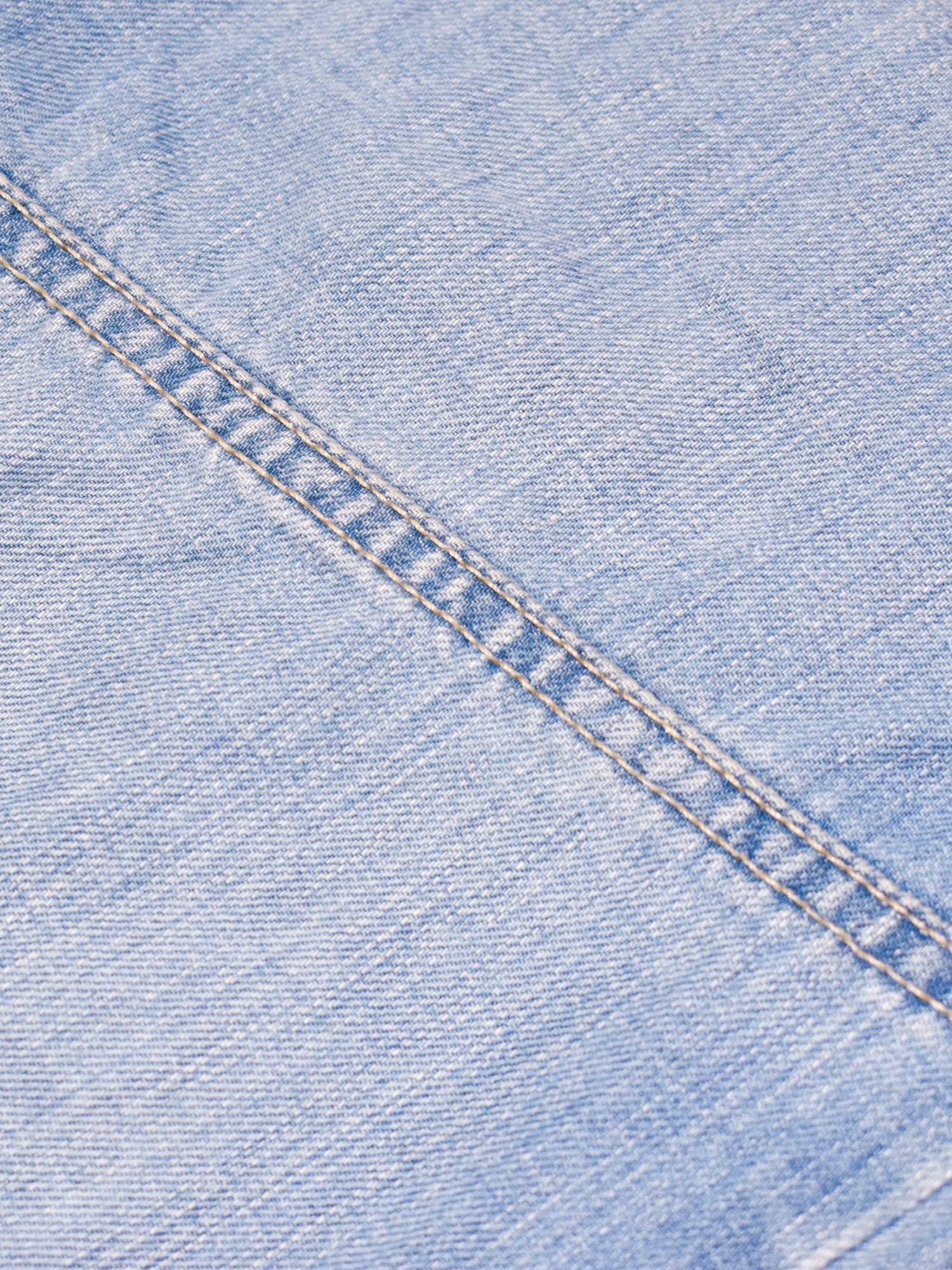 Dressmann Jeans Short For Men-Light Blue Faded-BR13507