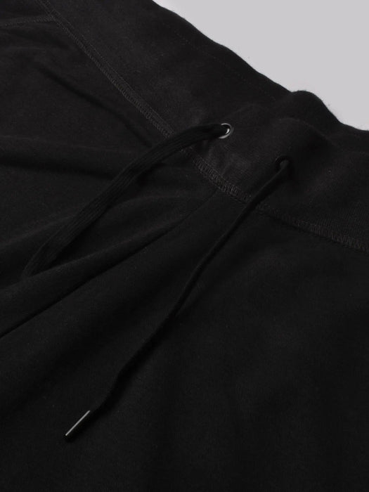 NK Fleece Regular Fit Trouser For Men-Black-RT1692