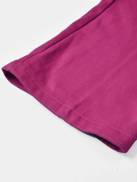 NK Terry Fleece Straight Fit Trouser For Ladies Magenta-RT2142