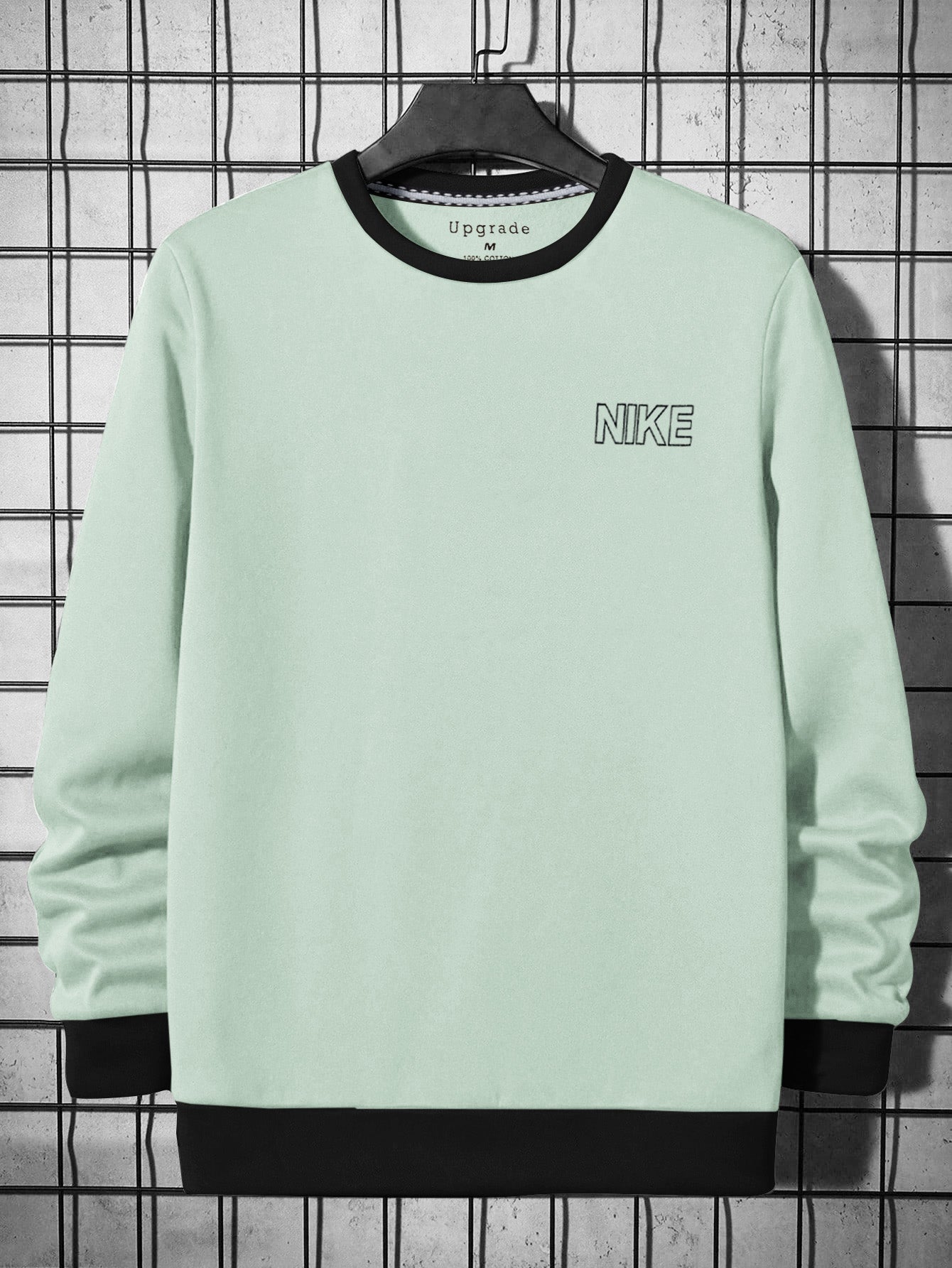 NK Fleece Funky Style Sweatshirt For Men-BR14491