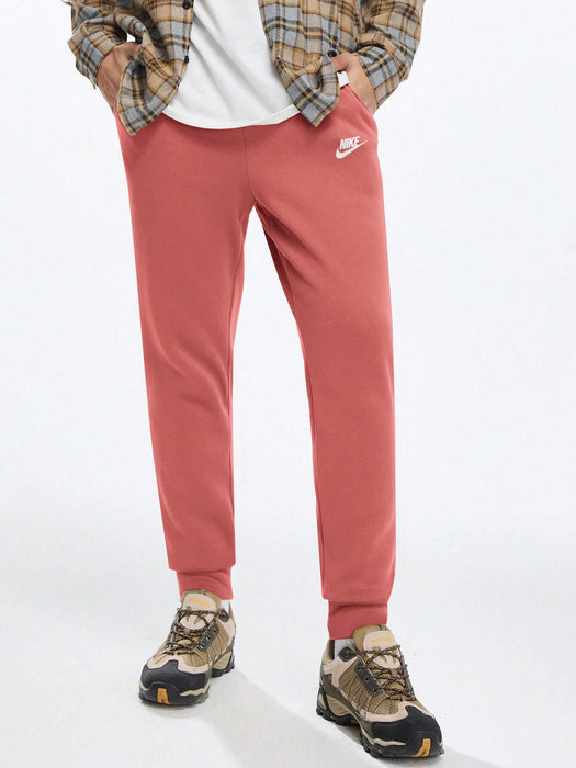 NK Fleece Jogger Sweatpant For Men-Coral Peach-BR14601