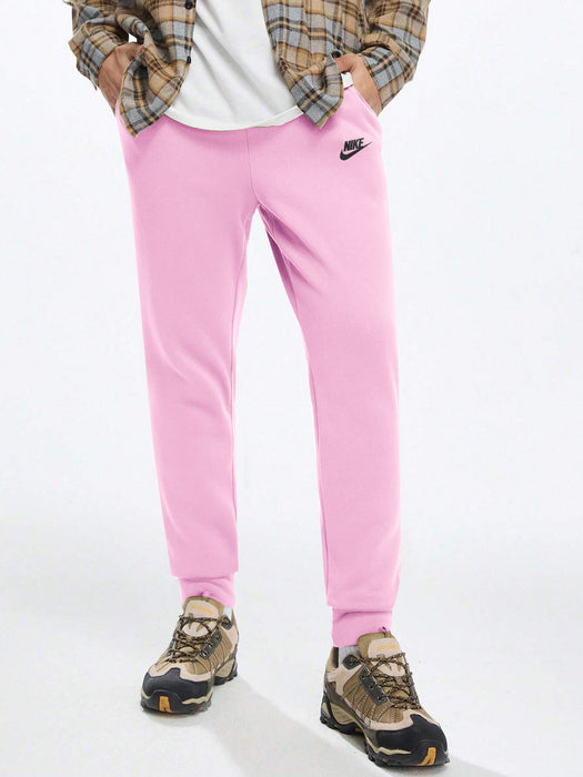 NK Fleece Jogger Sweatpant For Men-Pink-BR14527