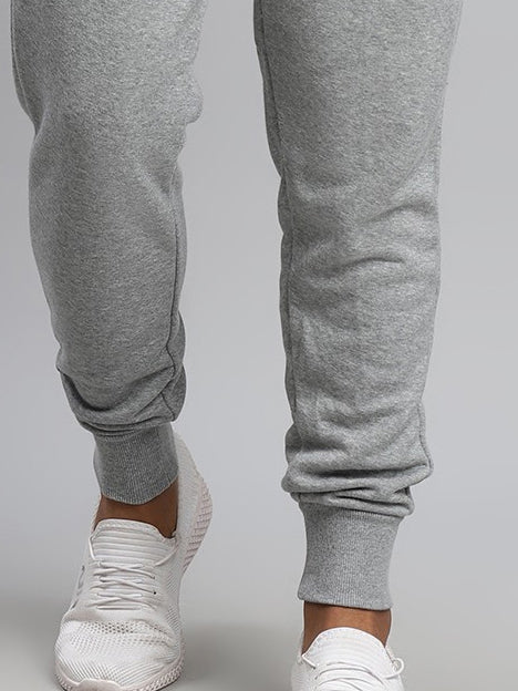 NK Terry Fleece Jogger Sweatpant For Men-Light Grey-BR14590