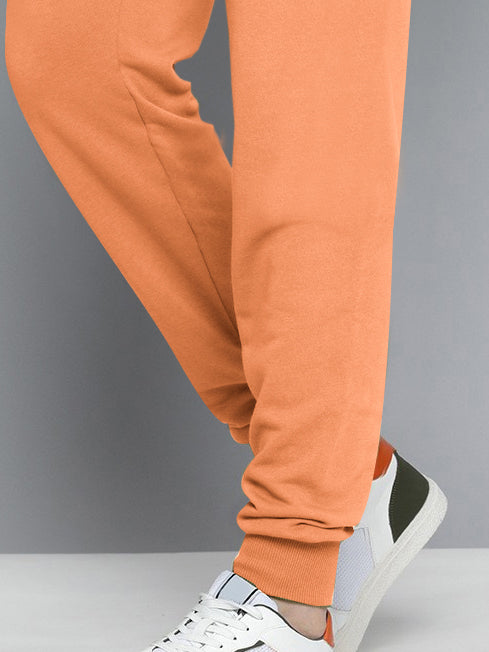 NK Terry Fleece Jogger Sweatpant For Men-Light Orange-BR14559