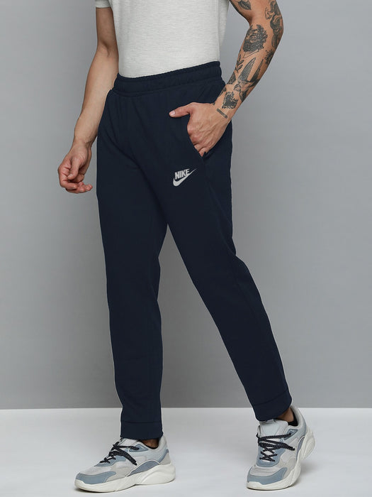 NK Terry Fleece Jogger Sweatpant For Men-Navy-BR14532