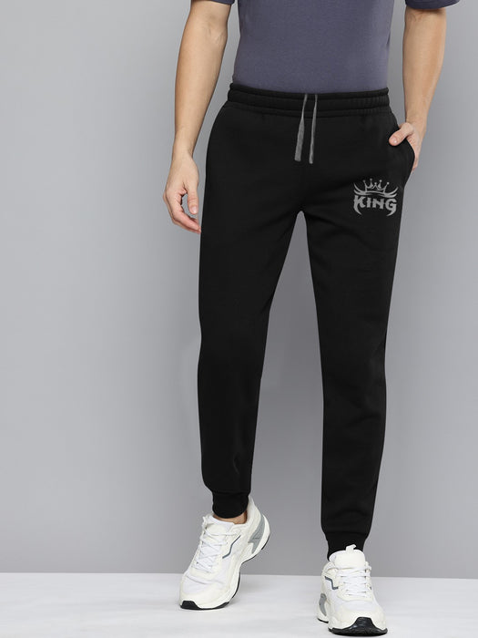 NXT Fleece Jogger Sweatpant For Men-Black-BR14533