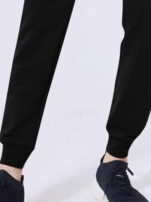 NXT Fleece Jogger Sweatpant For Men-Black-BR14564